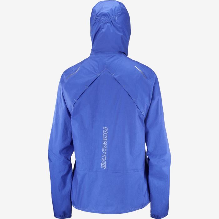 Salomon BONATTI WATERPROOF Jakke Dame Blå | Kr5cy3Wg