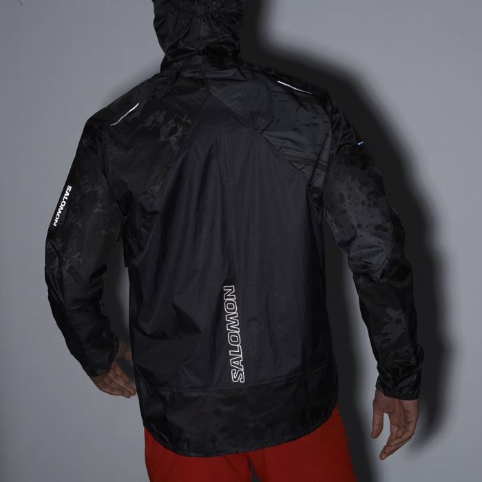 Salomon BONATTI WATERPROOF Jakke Herre Sort | gTIBP1oe