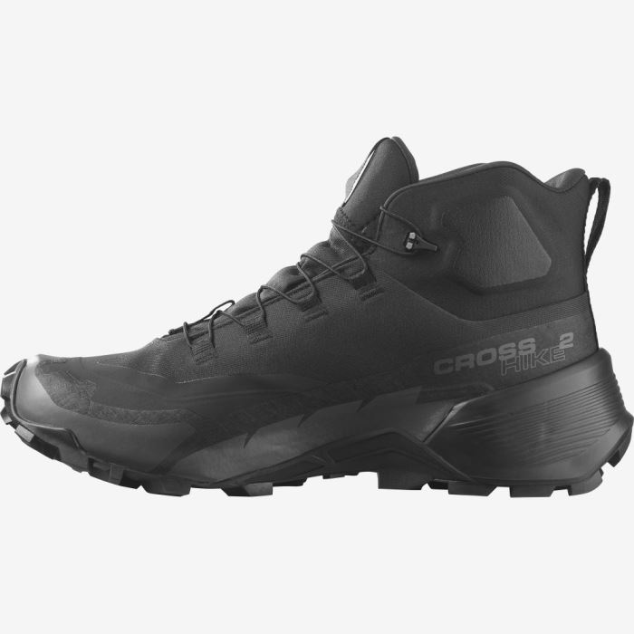 Salomon CROSS HIKE 2 MID GORE-TEX Vandresko Herre Sort Sort | PONw8ylO