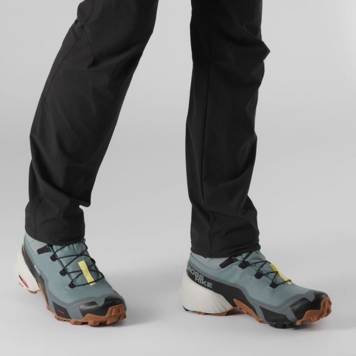 Salomon CROSS HIKE MID GORE-TEX Vandresko Dame Lead / Stormy Weather / Charlock | s4fpr8lY