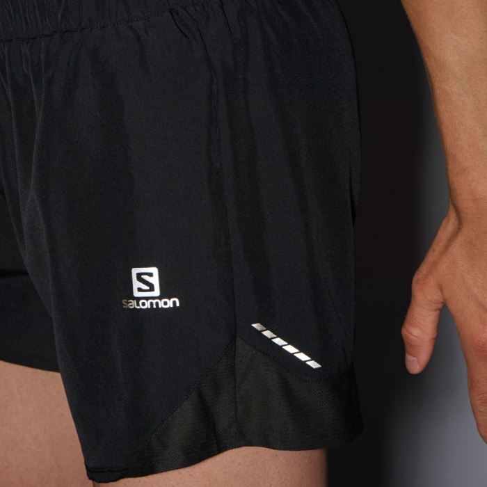 Salomon CROSS REBEL 5'' Shorts Herre Sort | qiNwvOkv