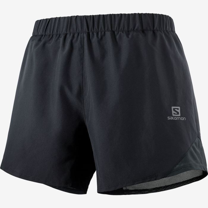 Salomon CROSS REBEL 5\'\' Shorts Herre Sort | qiNwvOkv