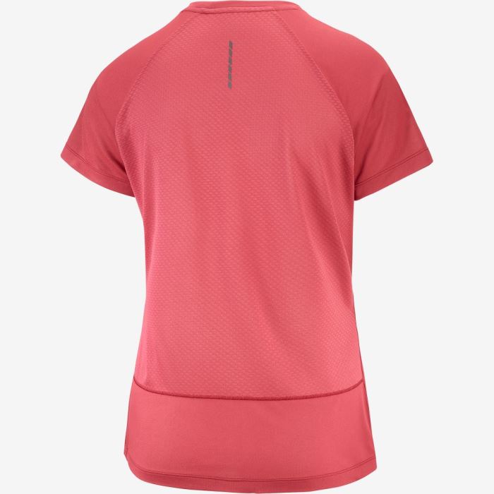 Salomon CROSS REBEL T Shirts Dame Rød | 6oP5lG9D