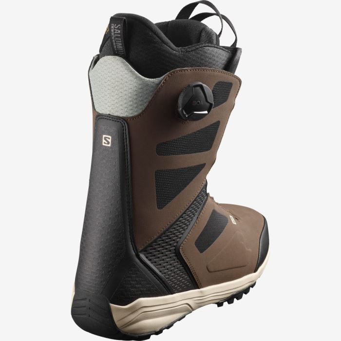 Salomon DIALOGUE DUAL BOA Snowboardstøvler Herre Brune Sort Olivengrøn | eW1yD0qm