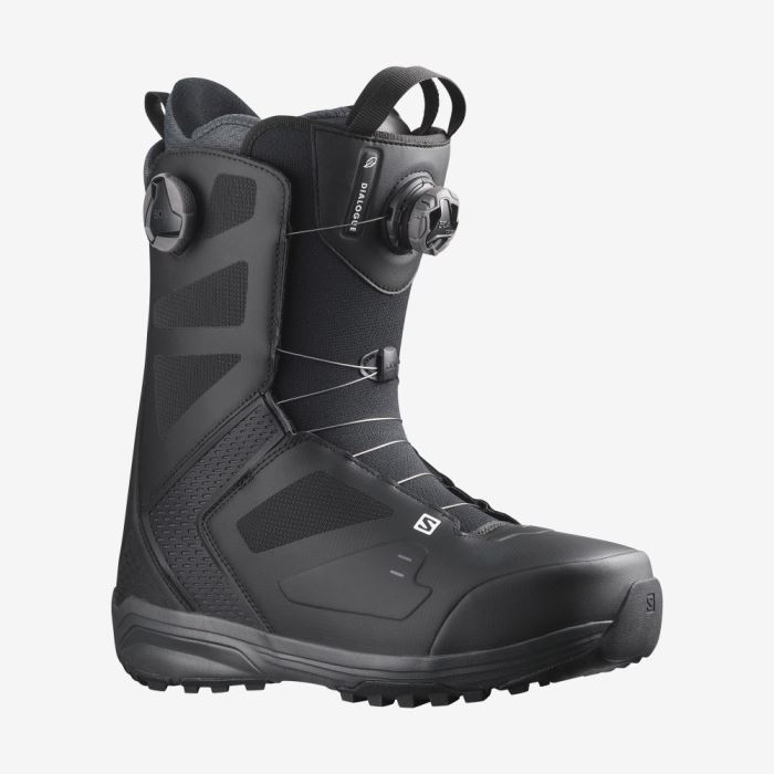 Salomon DIALOGUE DUAL BOA Snowboardstøvler Herre Sort Sort | zvbPIRnk