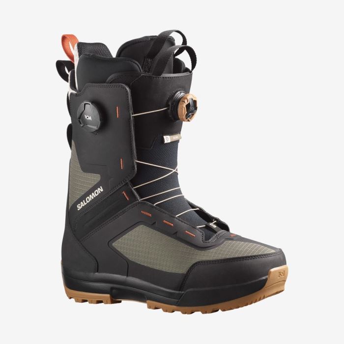 Salomon ECHO DUAL BOA Snowboardstøvler Herre Grøn Sort | gWDNYd3x