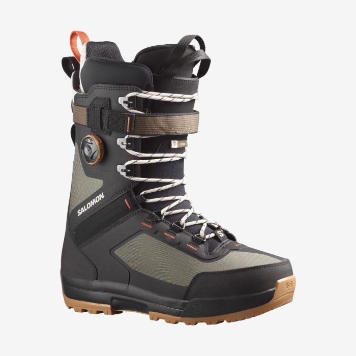 Salomon ECHO LACE SJ BOA Snowboardstøvler Herre Grøn Sort | YVp79Zf3