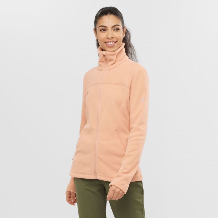 Salomon ESSENTIAL COSY FLEECE Mellemlag Dame Sirocco | ubitUGsp