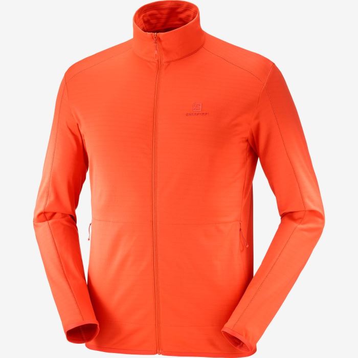 Salomon ESSENTIAL LIGHTWARM Mellemlag Herre Rød | pyhLcINV