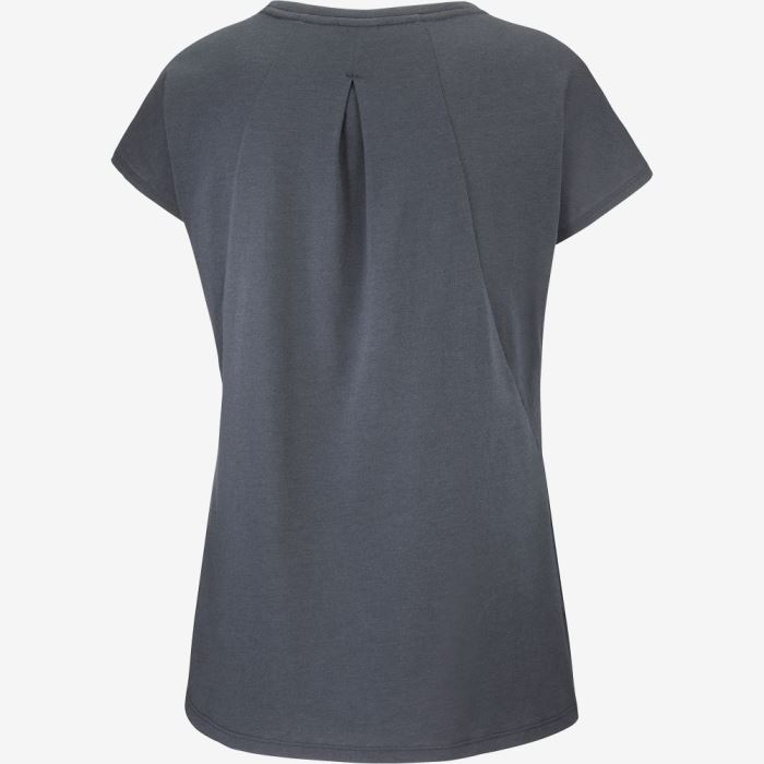 Salomon ESSENTIAL SHAPED T Shirts Dame Ebony | NQcC5gge