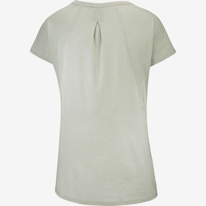 Salomon ESSENTIAL SHAPED T Shirts Dame Wrought Iron | burgUDkt