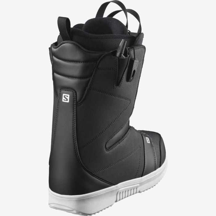 Salomon FACTION Snowboardstøvler Herre Sort Hvide Sort | 67a35pUS