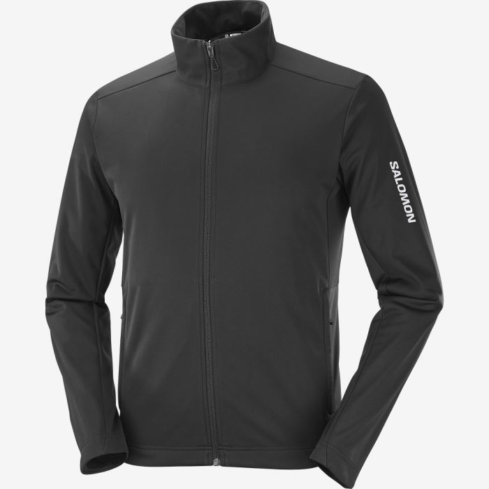 Salomon GORE-TEX INFINIUM™ WINDSTOPPER® Jakke Herre Sort | 1PoLPGFC