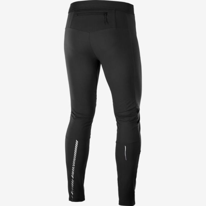 Salomon GORE-TEX INFINIUM™ WINDSTOPPER® Tights Herre Sort | RykiD0Qu