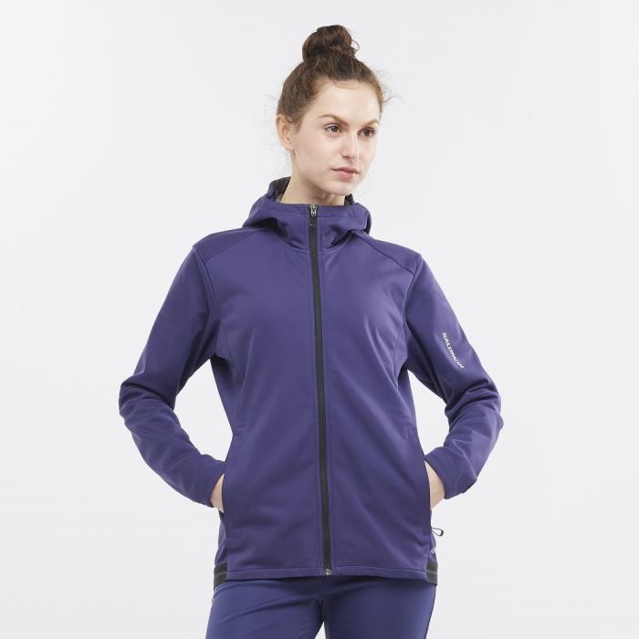 Salomon GORE TEX INFINIUM™ WINDSTOPPER® Jakke Dame Astral Aura | ZmcHWfe7