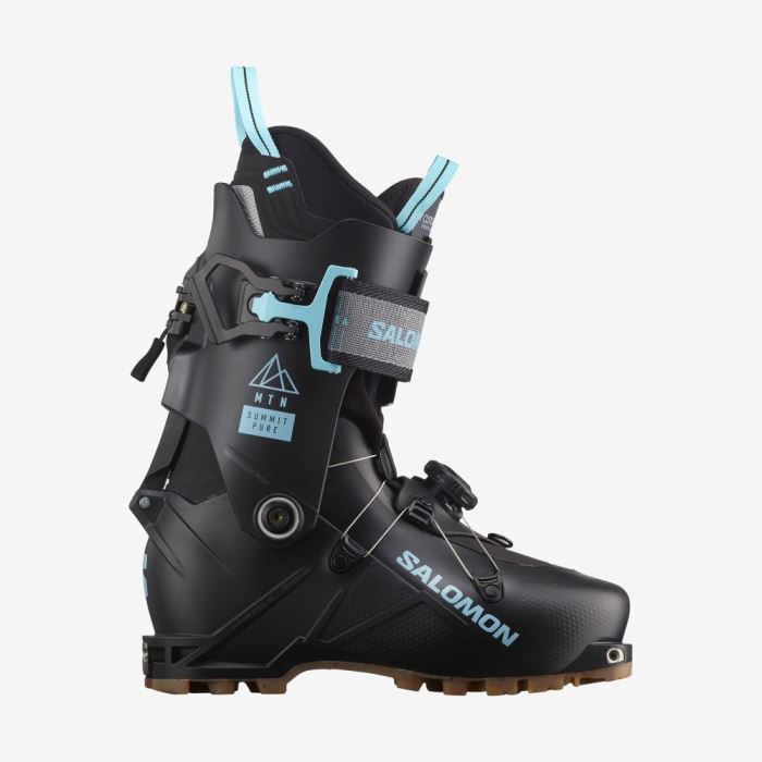 Salomon MTN SUMMIT PURE Skistøvler Dame Sort | 5kmYwUkO