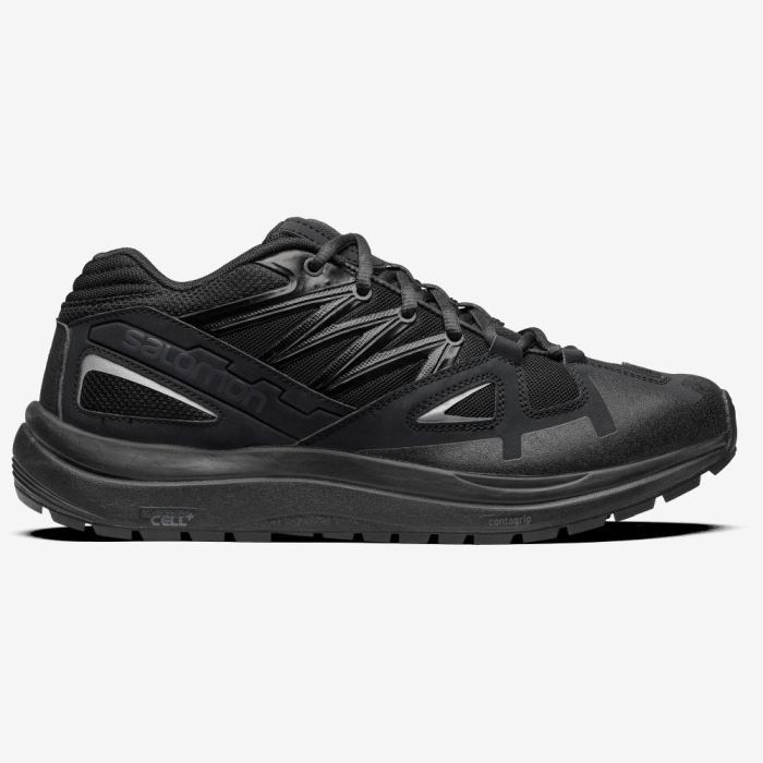 Salomon ODYSSEY 1 ADVANCED Sneakers Dame Sort Sort | BfVNGv8G