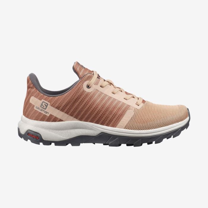 Salomon OUTBOUND PRISM Vandresko Dame Sirocco / Mocha Mousse / Alloy | bbvnQPTr