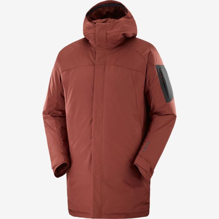 Salomon OUTLIFE GORE-TEX Jakke Herre Brune Sort | 6WDYqOFO