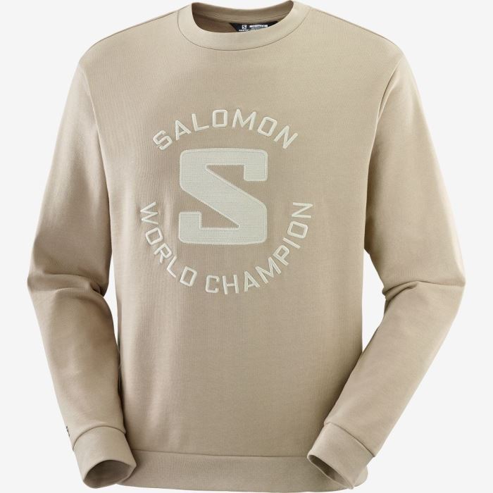 Salomon OUTLIFE LOGO SUMMER Mellemlag Herre Grå | Z5bLnDNX