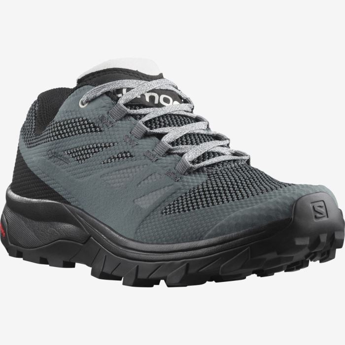 Salomon OUTLINE GORE-TEX Vandresko Dame Sort | B51YgaLn