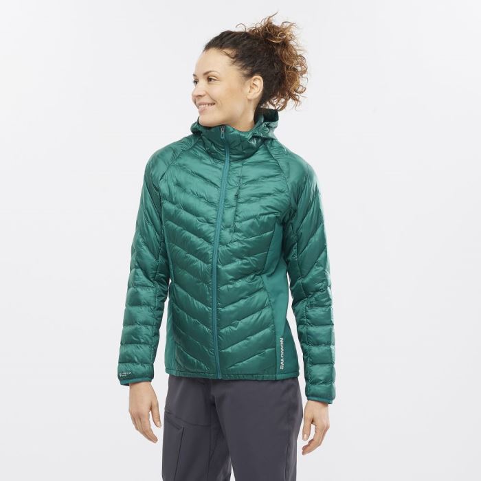 Salomon OUTLINE PRIMALOFT® Jakke Dame Pacific | 2Ve8gICu