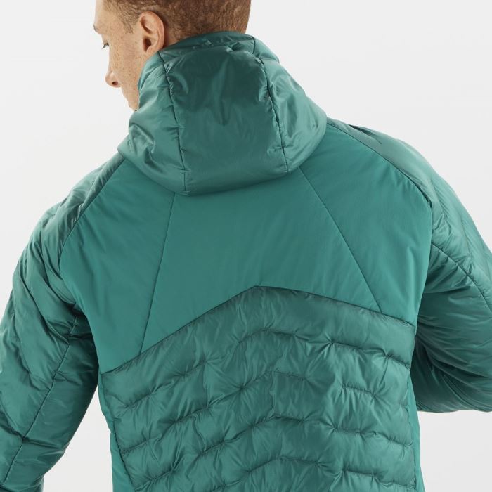 Salomon OUTLINE PRIMALOFT® Jakke Herre Pacific | 9fM3vXp7