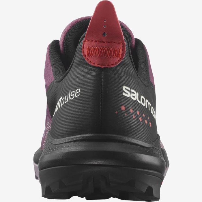 Salomon OUTPULSE GORE-TEX Vandresko Dame Sort Rød | 0iUErfS4