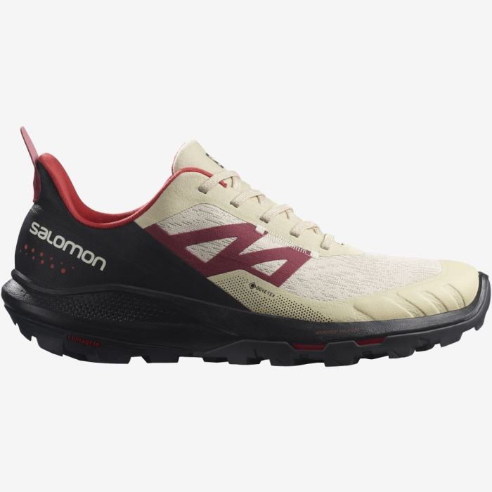 Salomon OUTPULSE GORE-TEX Vandresko Herre Sort Rød | Cn5pYtqK