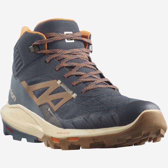 Salomon OUTPULSE MID GORE-TEX Vandresko Herre Orange | 3f5z5dOq