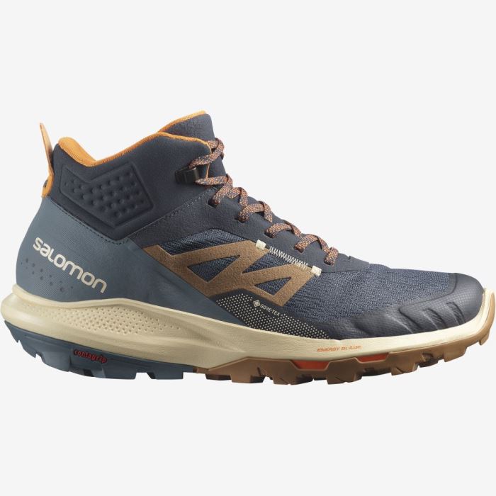 Salomon OUTPULSE MID GORE-TEX Vandresko Herre Orange | 3f5z5dOq