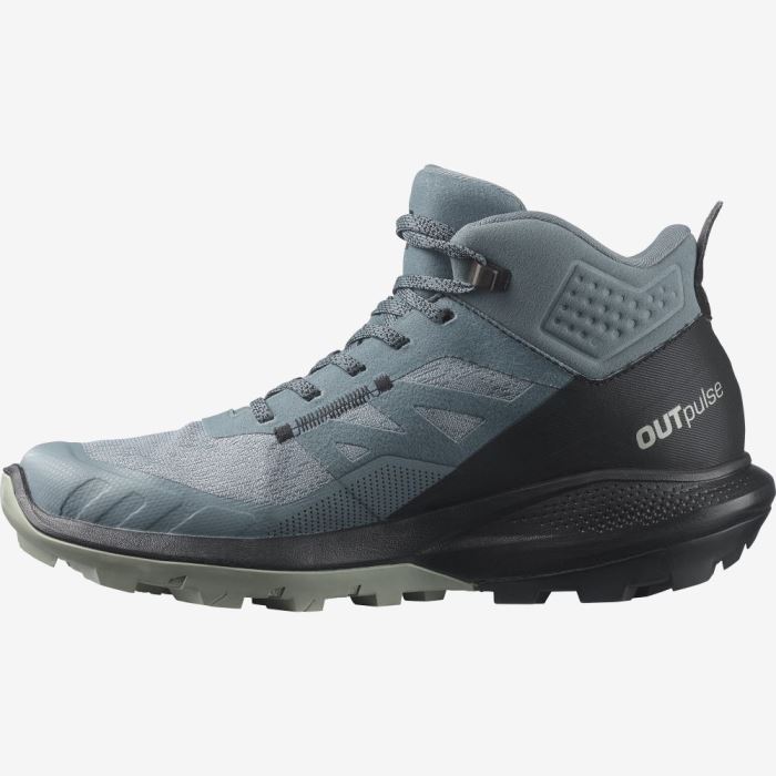 Salomon OUTPULSE MID GORE-TEX Vandresko Dame Sort | ExtfFMq5