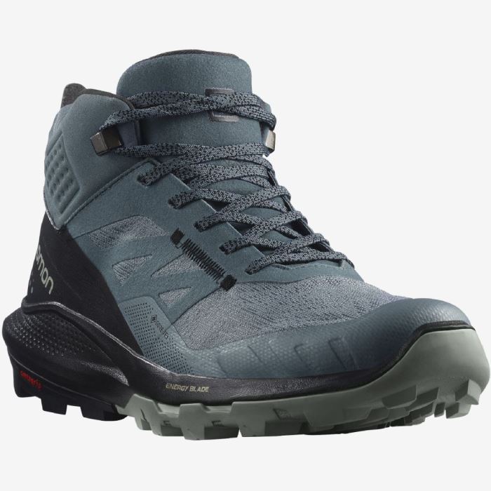 Salomon OUTPULSE MID GORE-TEX Vandresko Dame Sort | ExtfFMq5