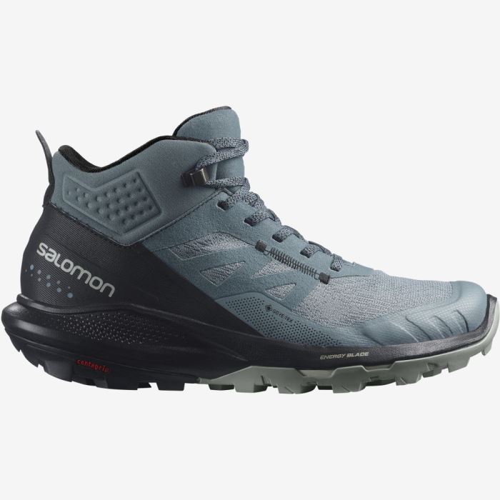 Salomon OUTPULSE MID GORE-TEX Vandresko Dame Sort | ExtfFMq5