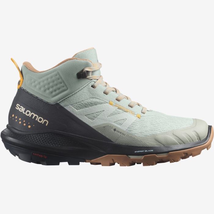 Salomon OUTPULSE MID GORE-TEX Vandresko Dame Orange | Mk6W5WrZ