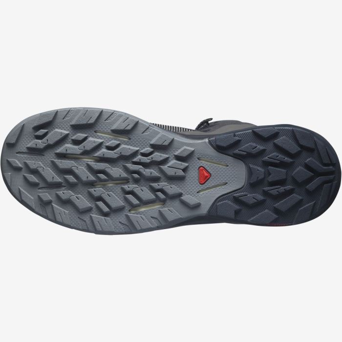 Salomon OUTPULSE MID GORE-TEX Vandresko Herre Sort | gisfxQDR