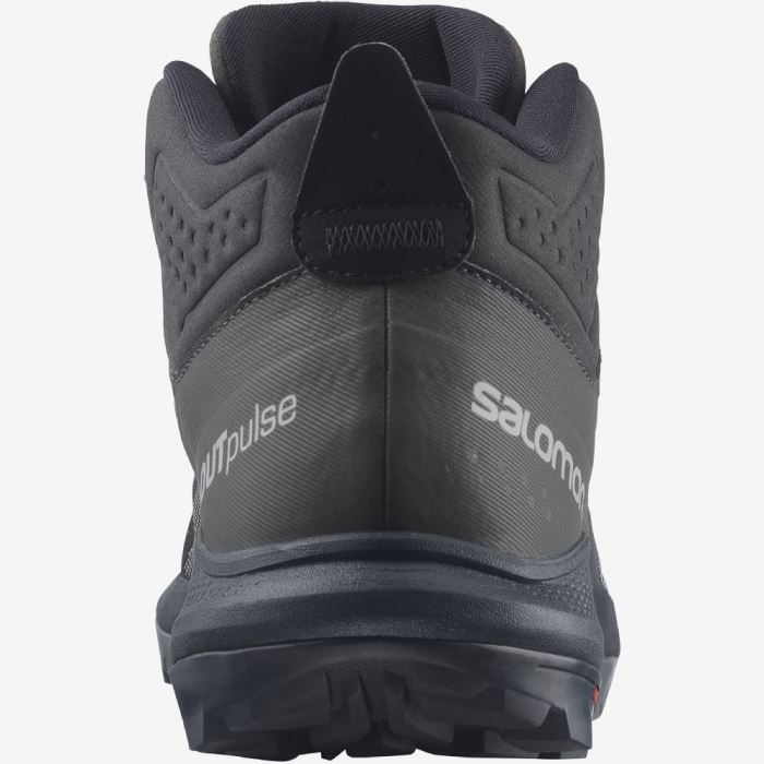 Salomon OUTPULSE MID GORE-TEX Vandresko Herre Sort | gisfxQDR