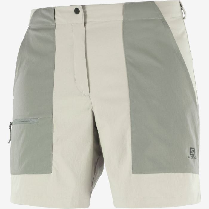 Salomon OUTRACK Shorts Dame Olivengrøn | Bxpfhd3x