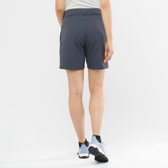 Salomon OUTRACK Shorts Dame Sort | G65HMriH