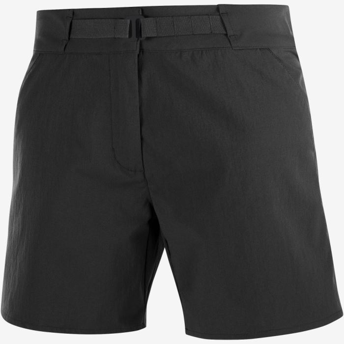 Salomon OUTRACK Shorts Dame Sort | vIDuSLxB