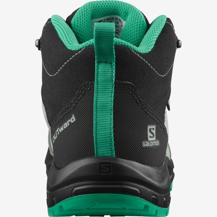 Salomon OUTWARD CLIMASALOMON™ WATERPROOF Vandresko Børn Lyseturkis Grå Mintgrønne | uQd4A7ts