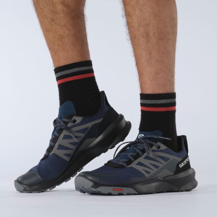 Salomon PATROL Vandresko Herre Indigo Sort | BiFXxFFl