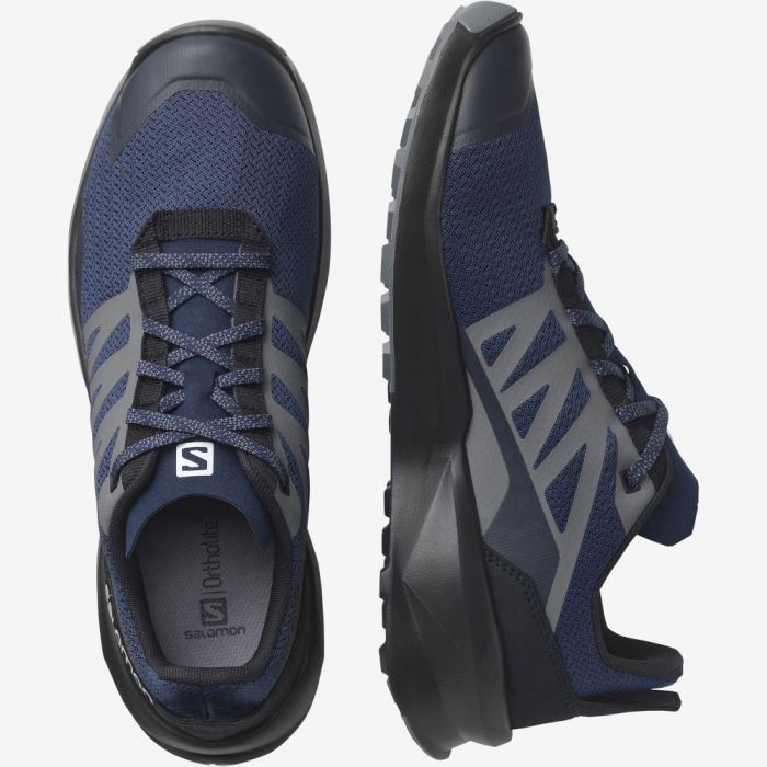 Salomon PATROL Vandresko Herre Indigo Sort | BiFXxFFl