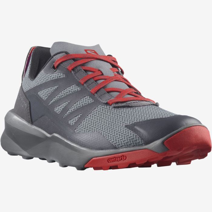 Salomon PATROL Vandresko Herre Quiet Shade / Magnet / Goji Berry | ZhS2U2d6