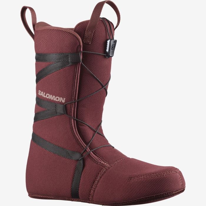 Salomon PEARL BOA Snowboardstøvler Dame Lyserød Bordeaux Lyselyserød | UhebCV4g