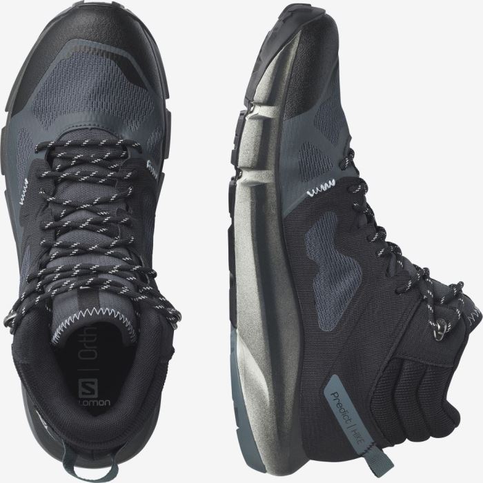 Salomon PREDICT HIKE MID GORE-TEX Vandresko Herre Sort | eNMRxKa0