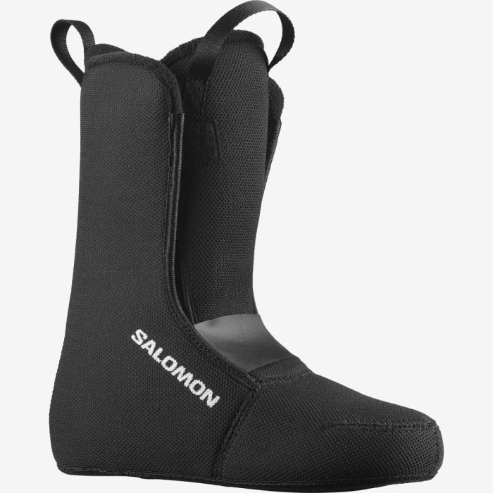 Salomon PROJECT BOA Snowboardstøvler Børn Sort Sort Hvide | xhiWU8Mm