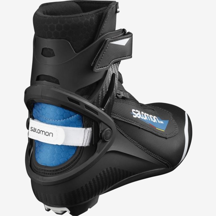 Salomon PRO COMBI PROLINK Skistøvler Dame Mørkeblå Sort Blå | 3QRQ8rj8