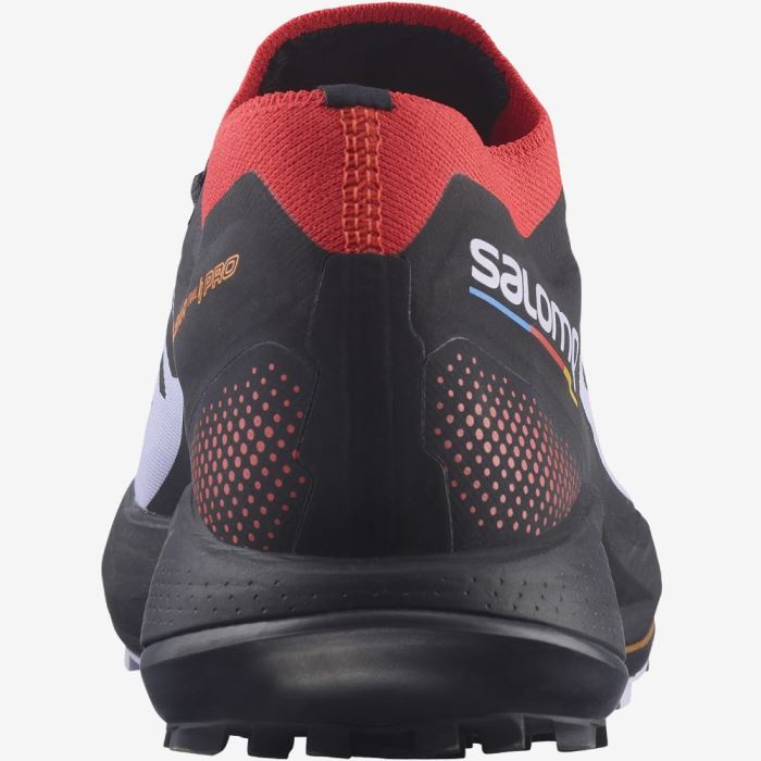 Salomon PULSAR TRAIL PRO Trail Løbesko Herre Lilla Rød Sort | M5iDGYmA