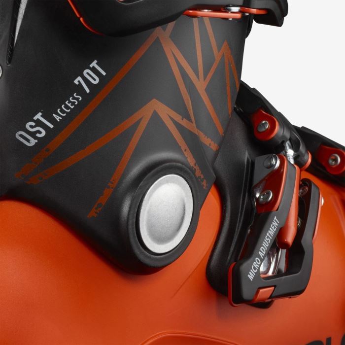 Salomon QST ACCESS 70 T Skistøvler Børn Orange Sort | buGr0Lt5